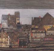 Egon Schiele, Suburb I (mk12)